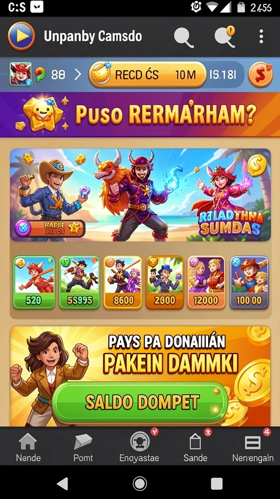dewagaruda - Gambaran dunia fantastis yang bisa dijelajahi.