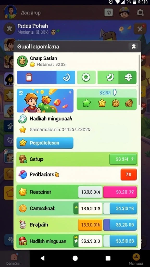 garitoto - Karakter-karakter yang menarik dan unik untuk dimainkan.