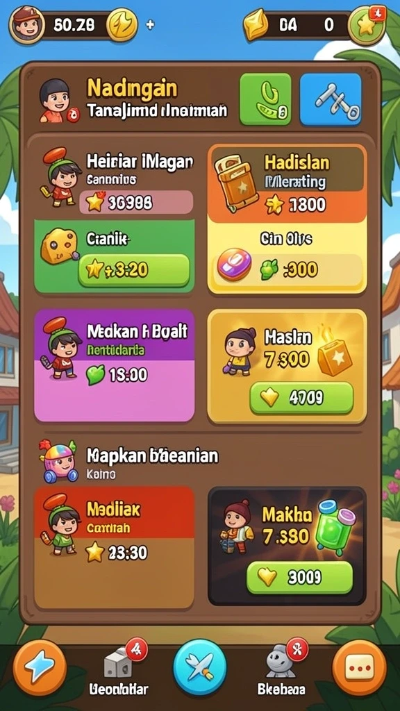luck365 - Karakter unik untuk setiap pemain.