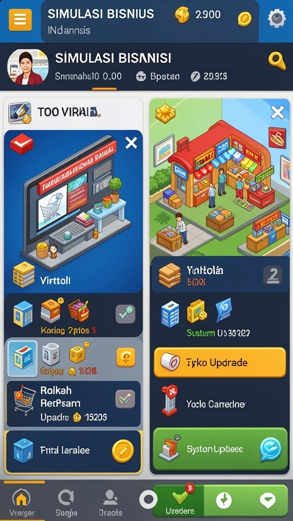 mintoto - Tampilan antarmuka yang user-friendly dan menarik.